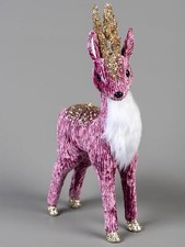 Figura renna natalizia 35 cm