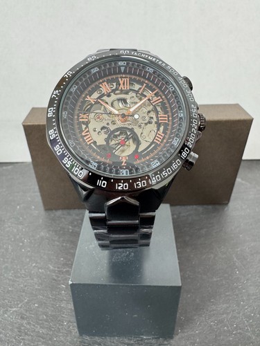 Orologio automatico nero mm - orologio,