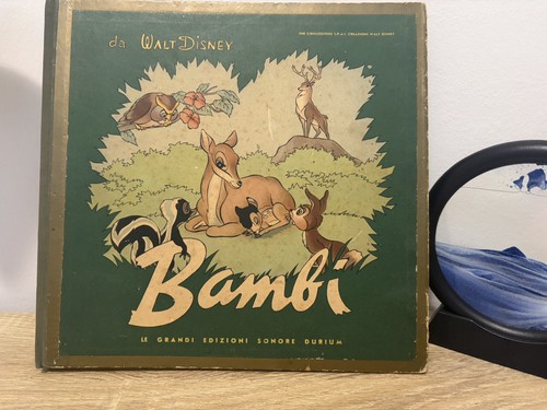 Raro libro bambi walt disney - raro,