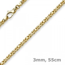 Collana A Catena Da 3Mm In Oro