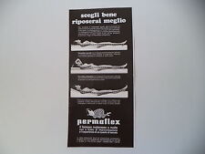 advertising Pubblicità 1978 MATERASSO PERMAFLEX