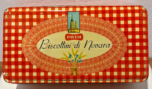 Scatola latta vintage 1950s - latta,