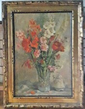 Guido Guidi (1901-1998) olio su tela, cornice coeva in legno e gesso.120x90 cm  