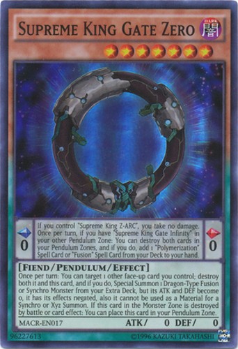Supreme king gate zero - king,