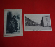Cartoline x 2 Costume Arabo Bengasi Corso Italia