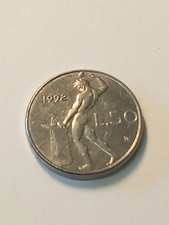 Moneta Da Lire 50 MINI Del 1992