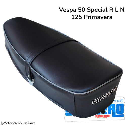 Sella lunga blu - sella, scritta