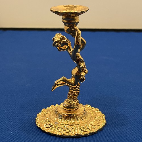 Vintage display gold brass - gold,