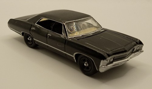 Greenlight black chevy - greenlight,