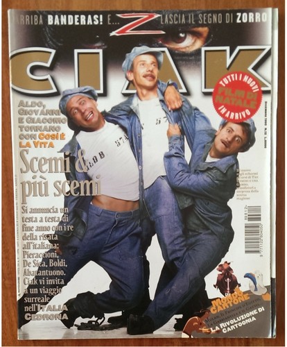 Ciak 1998 aldo - 1998, giovanni