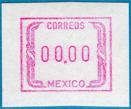 1994 mexico eagle atm - 1994, timbro