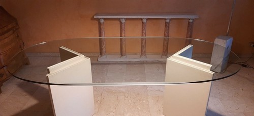 Tavolo cristallo pezzo - tavolo,