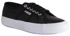 Superga Trainer In Pelle Con