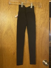 Leggings neri a costine Zara