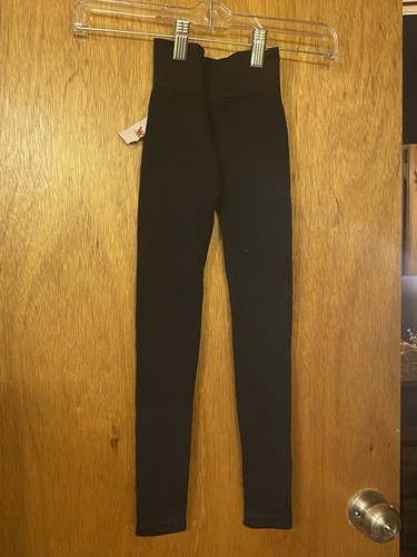 Leggings neri costine zara - a,