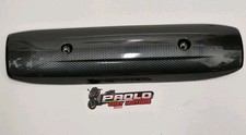PROTEZIONE PARACALORE SCARICO MARMITTA YAMAHA TMAX T-MAX 500 2001-2006 CARBON