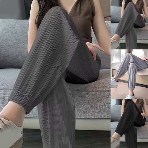 Pantaloni donna casual seta
