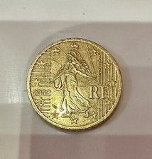 Moneta 50 centesimi RF 2002 originale