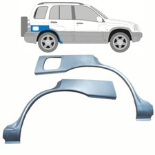 Si adatta: Suzuki Grand Vitara 1997-2005 Passaruota Posteriore / Set