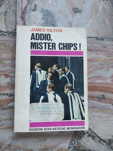 Addio mister chips james - addio,,