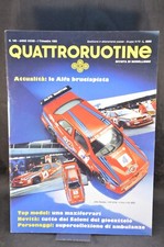 QUATTRORUOTINE N° 180 RIVISTA DI MODELLISMO ANNO 1993 ALFA ROMEO 155 GTA