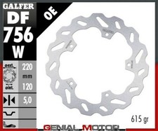 Galfer Disco Freno Posteriore