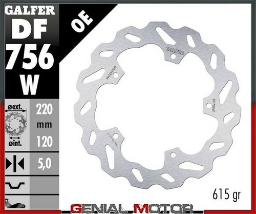 Galfer disco freno posteriore - galfer,