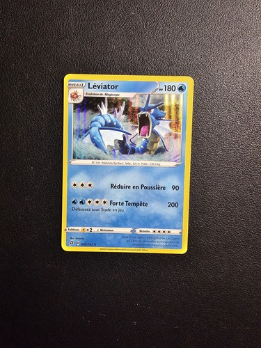 Carte pokémon holo léviator - carte,