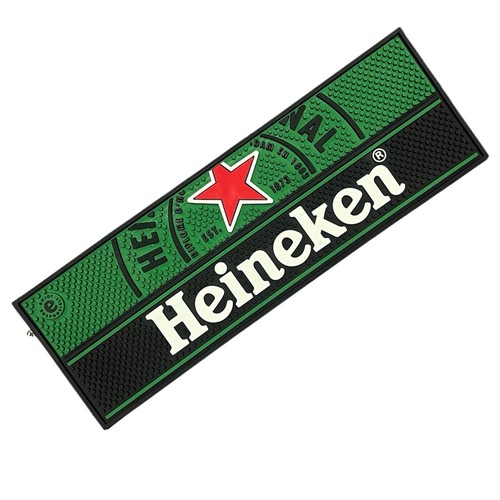 Heineken rubber bar runner - bar,