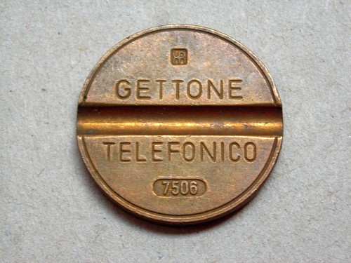 Gettone telefonico 7506 - gettone,