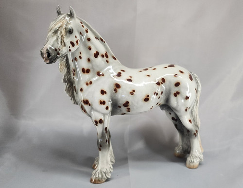 Ceramica cheval porcellana - ceramica,