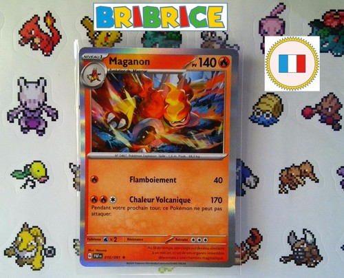 Carte pokemon maganon - carte,