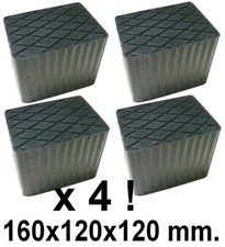 set 4 PEZZI TAMPONI PONTI SOLLEVATORI H 120 DOPPIA FORZA! corghi ravaglioli omcn