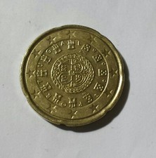 Moneta Rara  Da Collezione 20 Centesimi Portogallo 2005 FDC