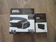 lampada frontale petzl swift rl pro 900 lumen più seconda batteria