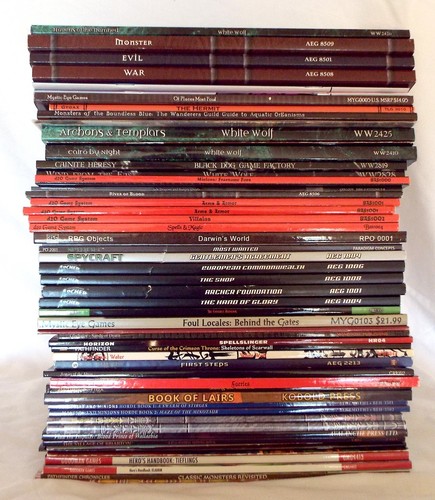 Assorted rpgs marvel - assorted, d&d,