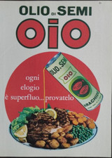 Pubblicità Anni '60 - Olio di Semi OIO Arachide - 1965