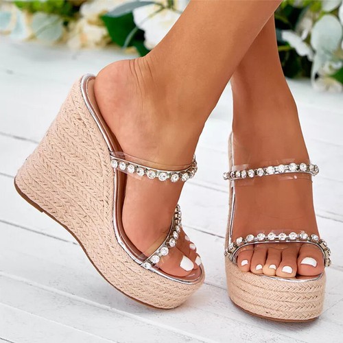 Sandali espadrilles zeppa - sandali,