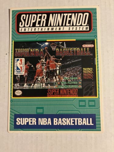 Scheda snes super nba - scheda,