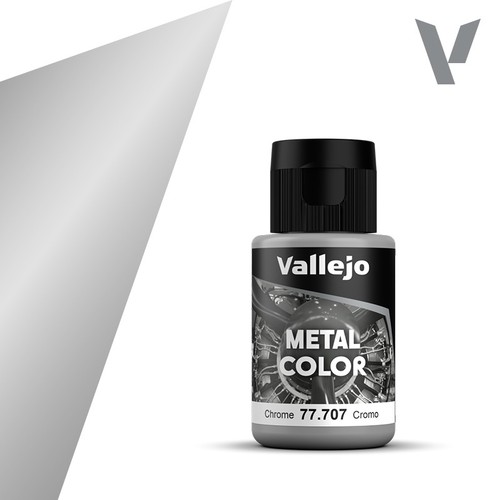Vallejo metal color cromo - vallejo,