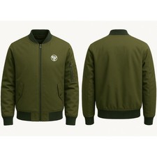 Giacca Bomber Verde Giacca Da