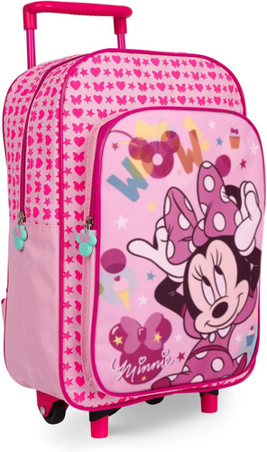 Trolley bambina minnie - minnie, rosa