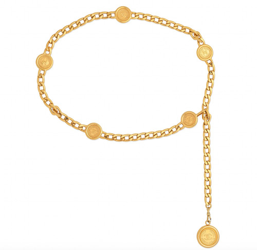 Cintura vintage chanel logo - chanel,