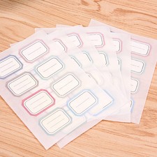  Etichette Nome Scuola Per Materiale Scolastico Adesivi Con Lettere