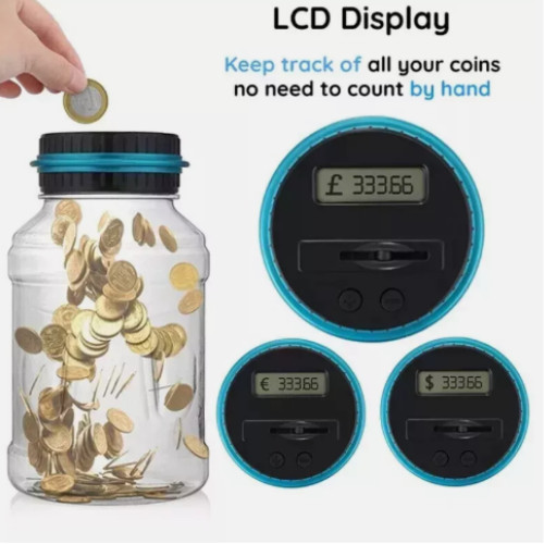 Electronic digital lcd coin - lcd,