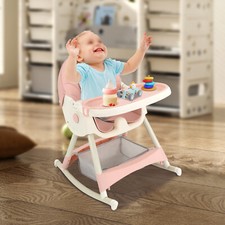 Seggiolone Rosa Regolabile