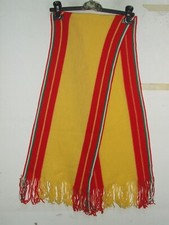 SCIARPA SCARF  BUFANDA CALCIO SCHAL ULTRAS GIALLOROSSA 80'S (600)