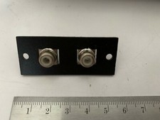 Connettore vintage  (conf. 50 pz) doppio RCA femmina per pannello impianti Hi-fi