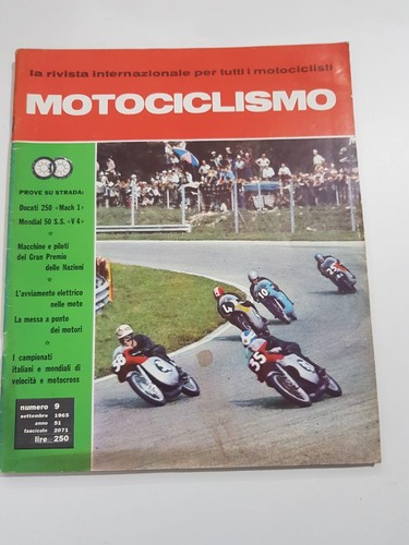 Rivista motociclismo 9 1965 - n.,