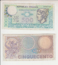 Repubblica: 500 lire Mercurio